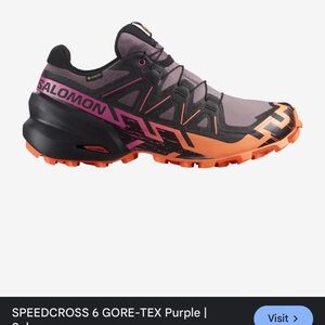 Salomon Speedcross 6 GTX in Purple and Orange
